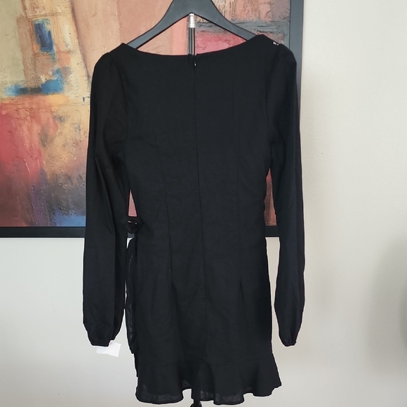 Princess Polly Black Long Sleeve Dress - Picture 7 of 9